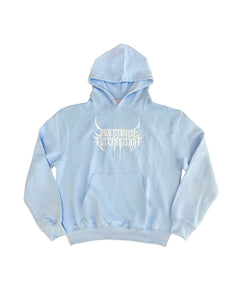 Investigate Antarctica Dragonfly Blue Heavyweight French Terry Hoodie