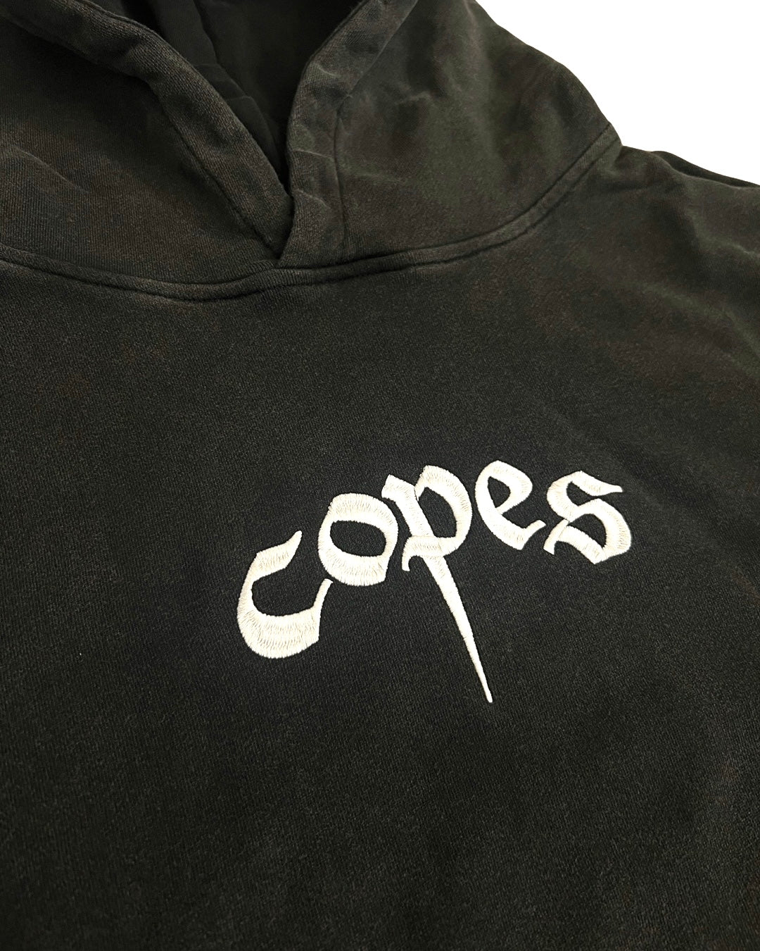 Embroidered Logo Hoodie