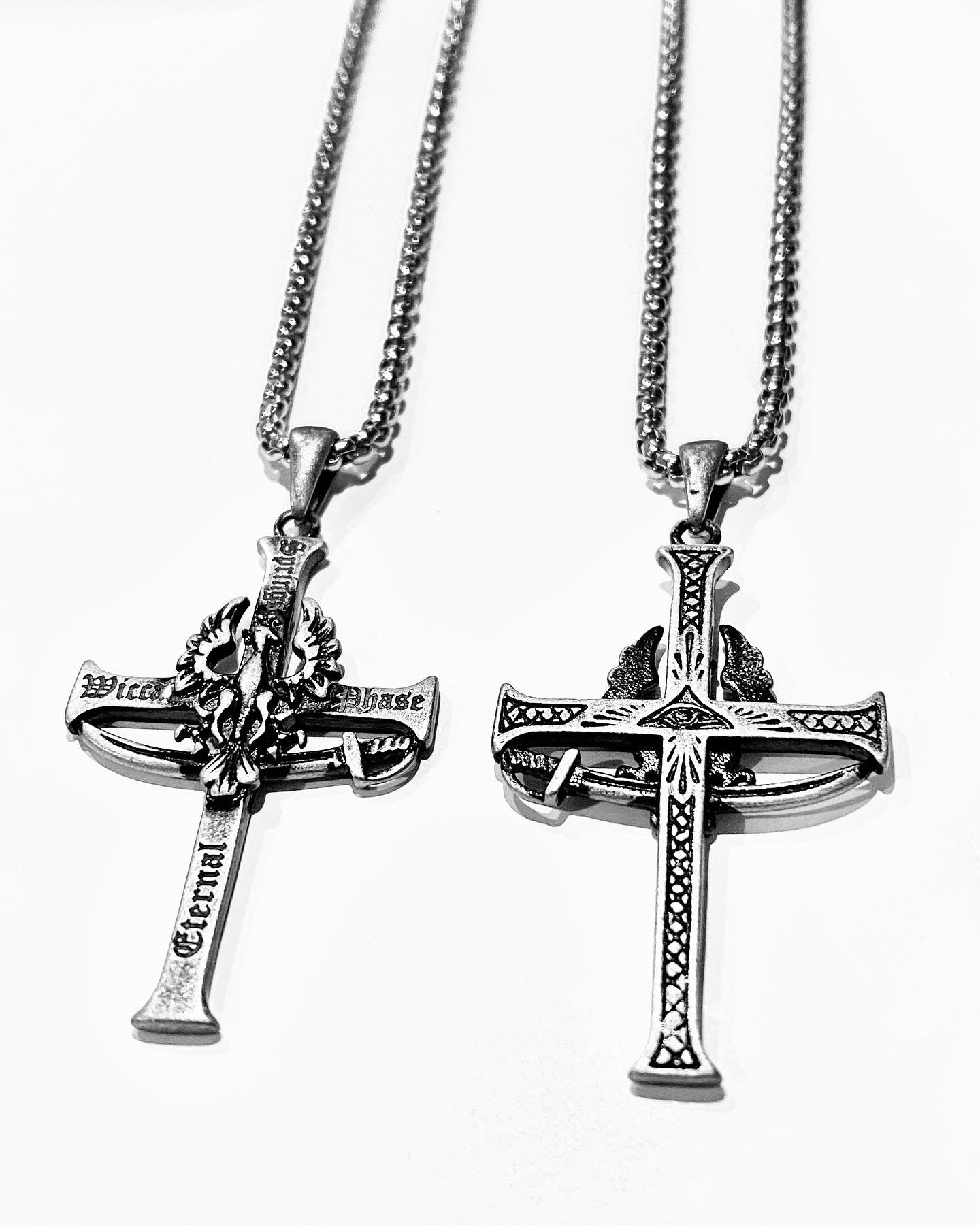 Wicca Phase Springs Eternal Polish Catholic Cross