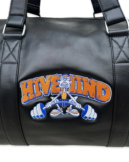 Hivemind "Weightlifting" Leather Duffle Bag