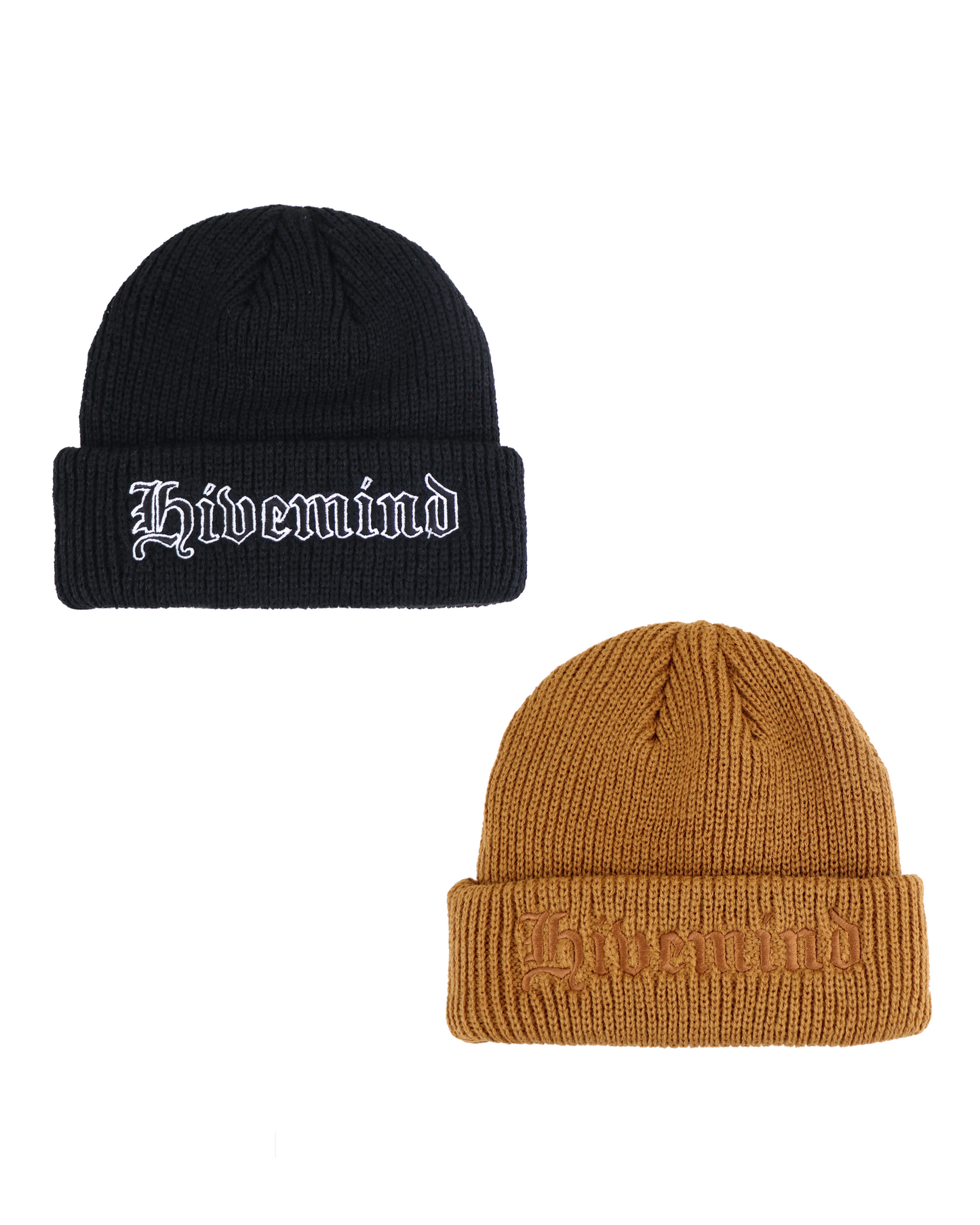 Hivemind Stitched Ribbed Knit Beanie